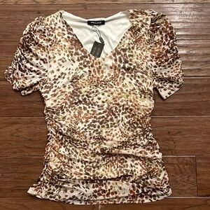Cable & Gauge Women’s Short Sleeve Shirt Size L